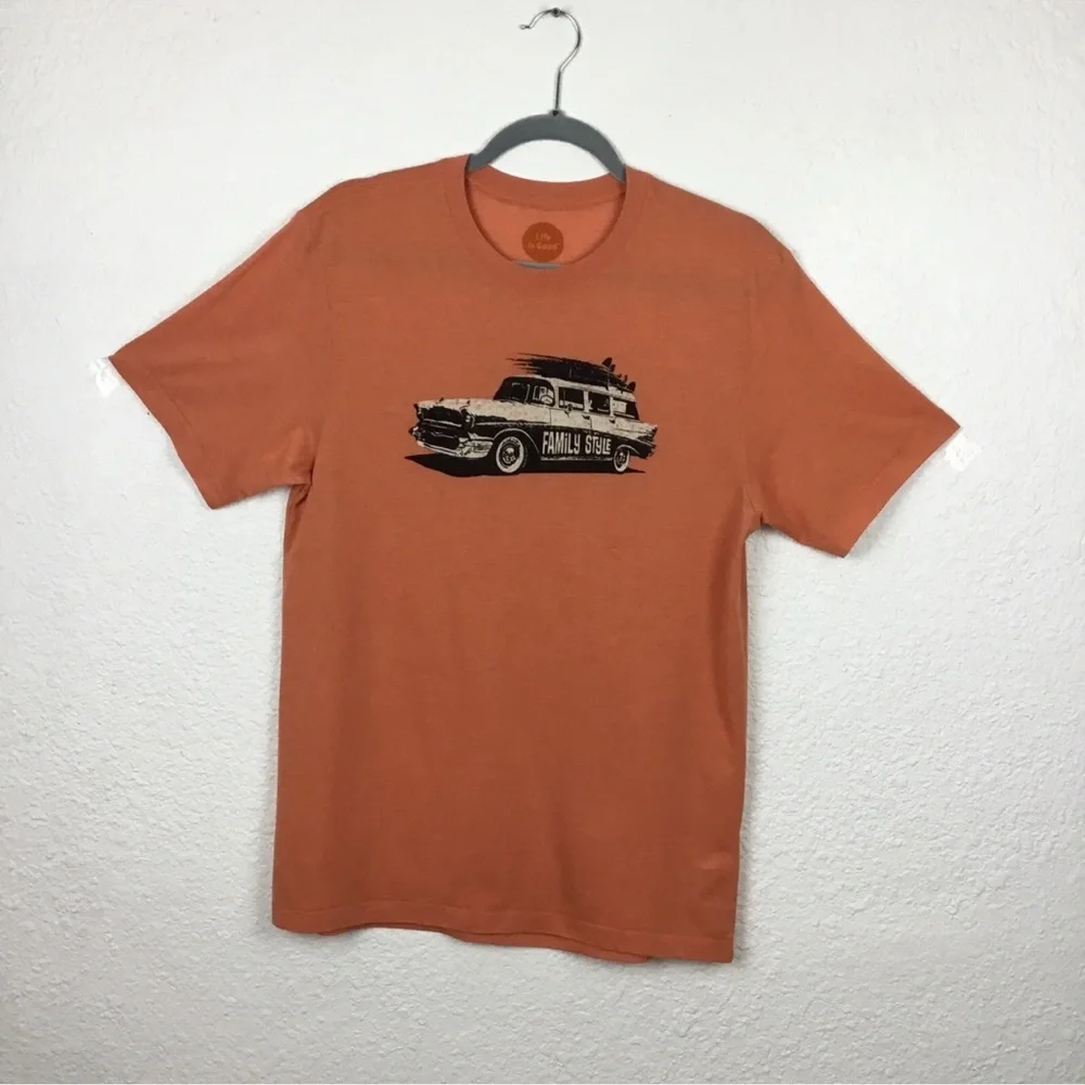 Life is good Men’s Shirt Size S Short Sleeve Cotton - Picture 1 of 5